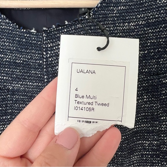 Theory Ualana Tweed Open Blazer - Picture 4 of 5